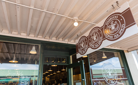 First Starbucks Store- Pike Place Market