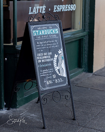 First Starbucks Store- Pike Place Market